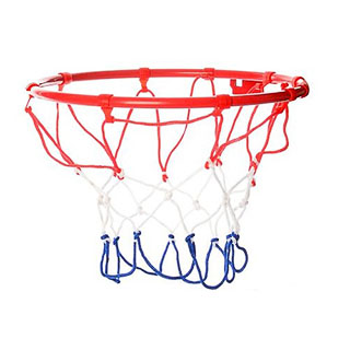 баскетбольное кольцо с сеткой
