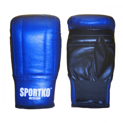 Перчатки боксерские снарядные кожаные Sportko (ПК3) фото 2
