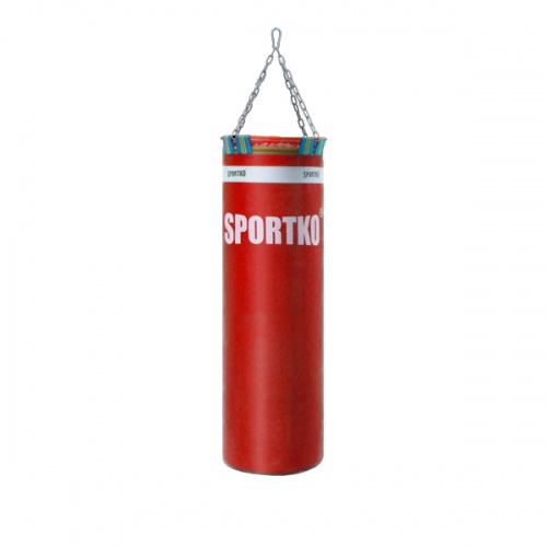 Боксерский мешок из ПВХ Элит Sportko 110см с цепями (МП22) фото 3
