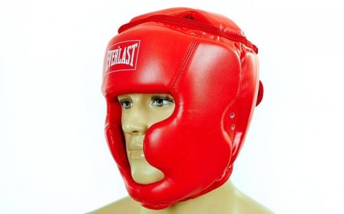 Шлем боксерский (с полной защитой) PU ELAST BO-4299 фото 2