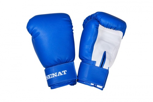 Детские боксерские перчатки SENAT 6 унций, кожзам фото 3