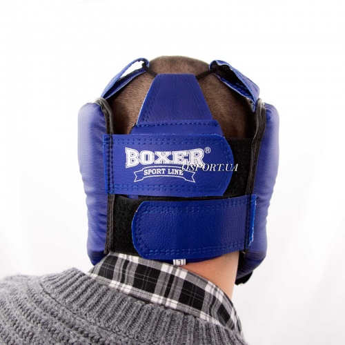 Шлем боксёрский из кожвинила Boxer M (bx-0068-m) фото 3