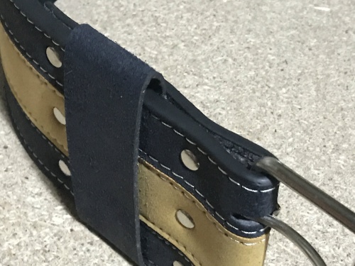 Пояс (ремень) кожаный для пауэрлифтинга 115 см OSPORT (MS 1506) фото 3