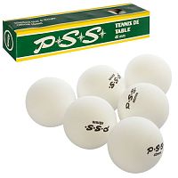 Мячи для настольного тенниса 6шт. Profi (MS 0449)