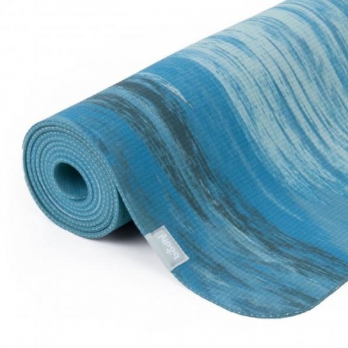 Коврик (йога мат) для йоги из каучука 183х60см Bodhi Samurai Marbled фото 4