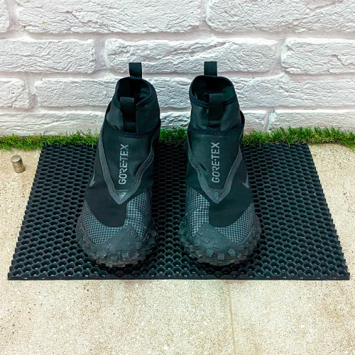 Коврик придверной в прихожую для обуви грязезащитный 50х30 см OSPORT EVA (R-00020) фото 2