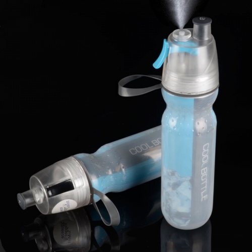 Бутылка (бутылочка) для воды и напитков спортивная со спреем 600мл Stenson (R83344) фото 2