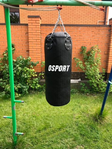 Боксерская груша для бокса детская (боксерский мешок) кирза OSPORT Pro 0.8м (OF-0044)