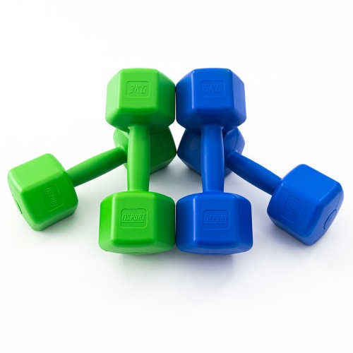 Коврик для йоги, фитнеса, спорта (йога мат, каремат) + гантели для фитнеса 2шт по 3кг OSPORT Set 83 (n-0113) фото 8