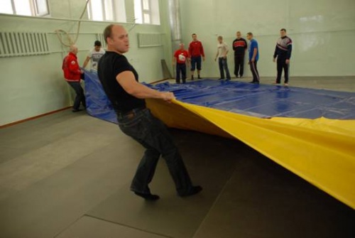 Борцовский ковёр для борьбы, дзюдо 12x12м, толщина 40мм OSPORT фото 7