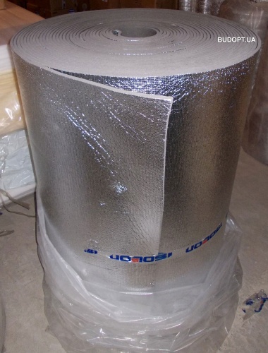 Изолон фольгированный 5мм химически сшитый (ISOLON 300 LA, 3005) фото 5