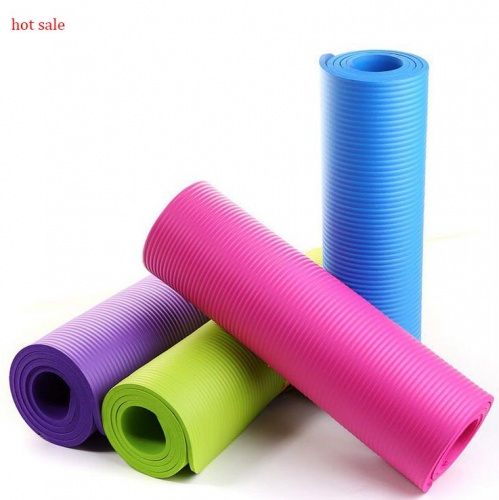 Коврик-Мат для йоги и фитнеса из вспененного каучука FitUp NBR 173х60см толщина 1см (MS 2608-2)