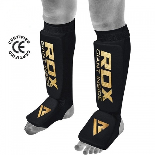 Накладки на ноги, защита голени RDX Soft Black фото 5