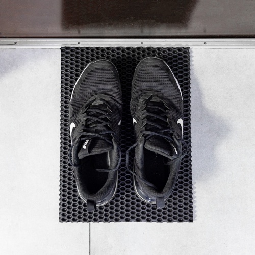 Коврик придверной в прихожую для обуви грязезащитный 40х30 см OSPORT EVA (R-00045) фото 3