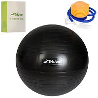 Мяч для фитнеса (фитбол) сатин с насосом Trideer 55 см (MS 3217)