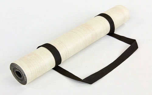 Коврик для йоги (йога мат) из замши и каучука двухслойный 183x61x0.3см Zelart (FI-5662-38) фото 3