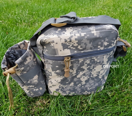 Сумка рюкзак тактическая военная (туристическая) через плече однолямочная OSPORT Pixel (N02181) фото 6