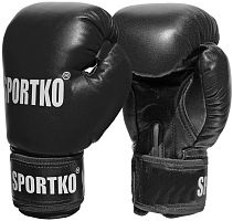 Боксерские перчатки из кожвинила Sportko 10 oz (ПД1)