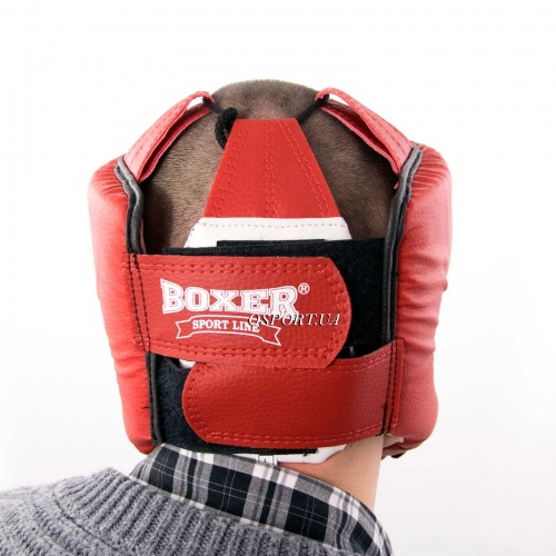 Шлем боксёрский из кожвинила Boxer L (bx-0068) фото 6