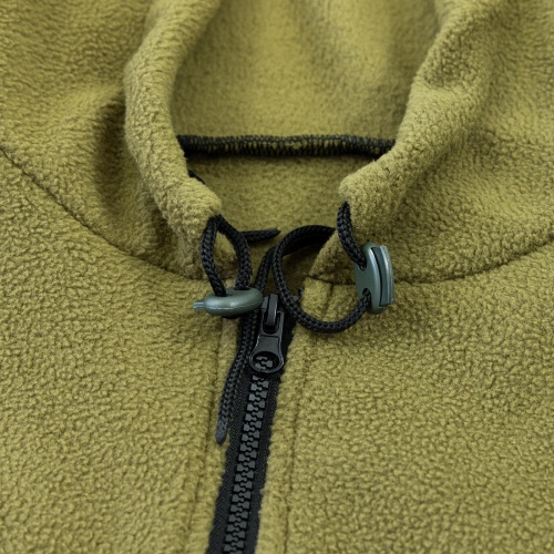 Флисовая кофта зип худи тактическая-военная ВСУ зимняя теплая с капюшоном на молнии OSPORT (ty-0038) фото 7