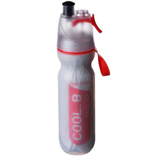 Бутылка (бутылочка) для воды и напитков спортивная со спреем 600мл Stenson (R83344) фото 6