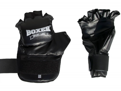 Перчатки для рукопашного боя кожаные Иригуми Boxer (bx-0052) фото 2