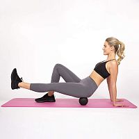 Массажный мяч для йоги и фитнеса (массажер для мышц спины и ног) OSPORT (MS 2470-1)