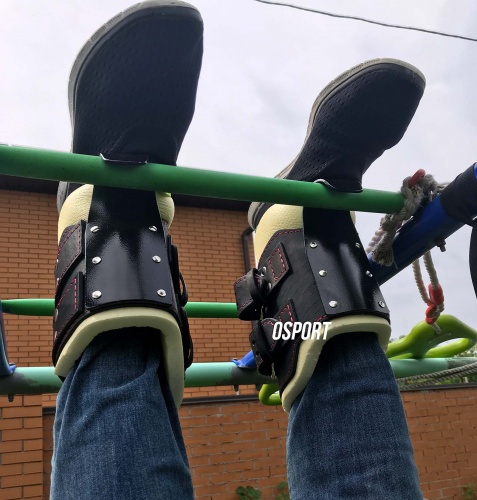 Гравитационные ботинки (инверсионные антигравитационные для турника) тренажер для спины OSPORT Premium OF-0003 фото 16
