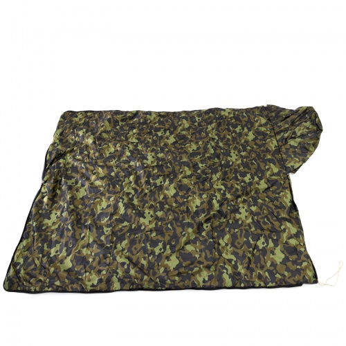Спальный мешок (спальник) одеяло с капюшоном и флисом Осень-Весна OSPORT Tourist Medium Камуфляж (ty-0013) фото 10