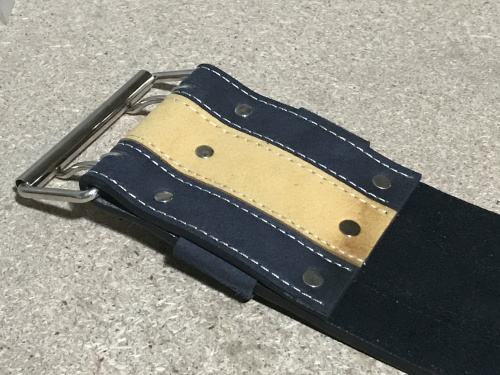 Пояс (ремень) кожаный для пауэрлифтинга 115 см OSPORT (MS 1506) фото 4