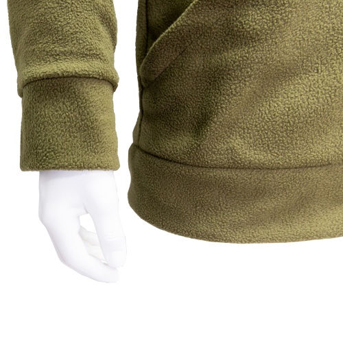 Флисовая кофта зип худи тактическая-военная ВСУ зимняя теплая с капюшоном на молнии OSPORT (ty-0038) фото 3