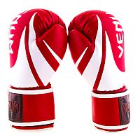 Боксерские перчатки из кожи PU 10 унций Venum (VM2145-10R)