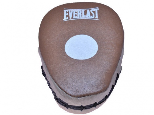 Лапы боксерские гнутые кожаные 2шт. Everlast Кобра (EV-FPL) фото 2
