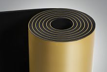 Шумоизоляция из вспененного каучука с липким слоем фольгированная SoundProOFF Flex 6мм LA