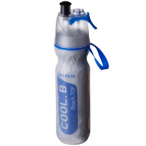 Бутылка (бутылочка) для воды и напитков спортивная со спреем 600мл Stenson (R83344) фото 5