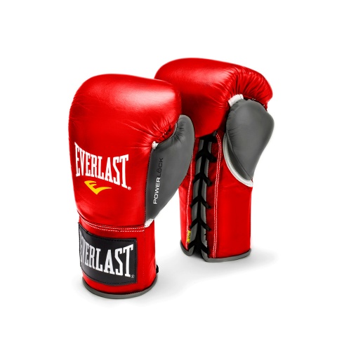 Профессиональные перчатки EVERLAST Powerlock Pro Fight Boxing Gloves фото 2
