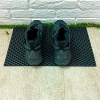 Коврик придверной в прихожую для обуви грязезащитный 50х30 см OSPORT EVA (R-00020)