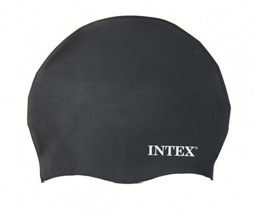 Силиконовая шапочка для плавания и бассейна универсальная Intex (55991) фото 3