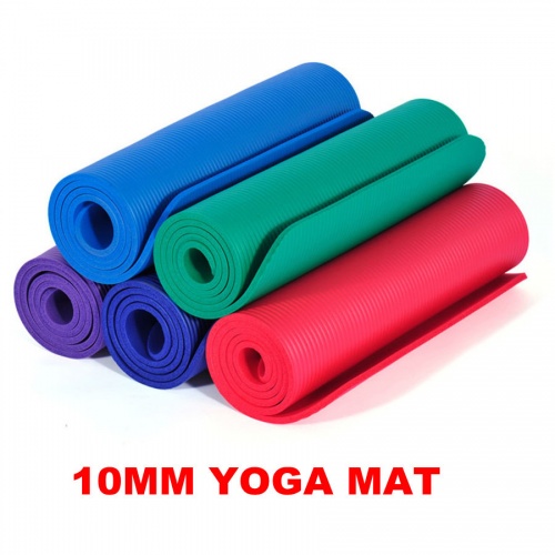 Коврик-Мат для йоги и фитнеса из вспененного каучука Hop-Sport 1 см (HS-4264) фото 10