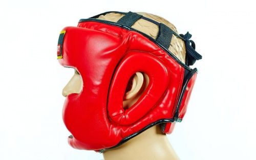 Шлем боксерский (с полной защитой) PU Zel ZB-5207 фото 5