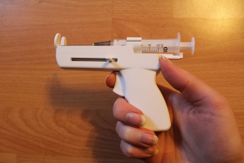 Шприц-пистолет Калашникова для самостоятельных уколов и инъекций Afina (kalash) фото 3