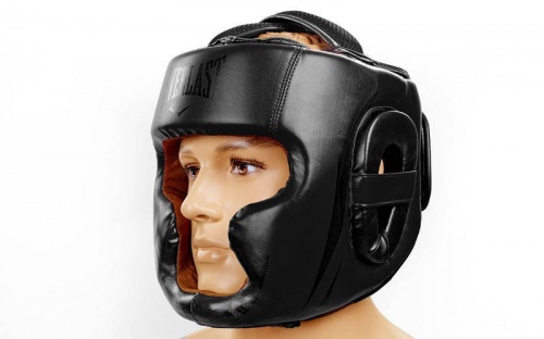 Шлем боксерский (с полной защитой) FLEX ELAST BO-5342 фото 7