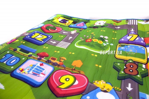 Детский игровой развивающий коврик OSPORT Приключение 90х90х0.5см (M 2627) фото 4