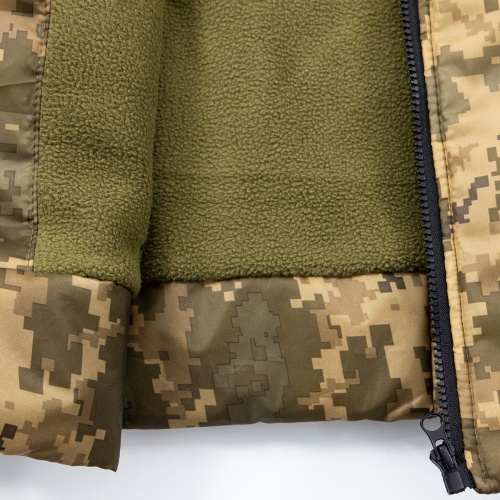 Жилетка флисовая тактическая жилет армейский, теплая демисезонная военная безрукавка пиксель OSPORT (ty-0043) фото 8
