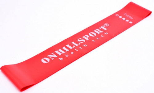 Резинка для фитнеса и спорта (лента эспандер) эластичная набор 5шт. Onhillsport Mini Bands (ES-1001) фото 9