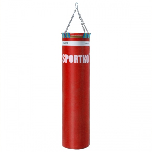Боксерский мешок из ПВХ Элит Sportko 140см с цепями (МП00) фото 3