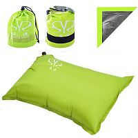 Надувная подушка (подголовник) для путешествий, отдыха, пляжа, под шею в самолет Stenson (YFC500)